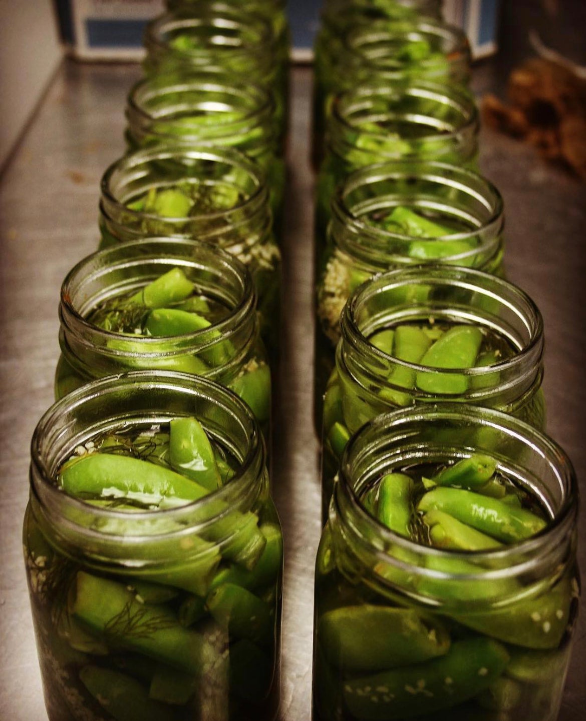 Spicy Dillicious Snap Peas handcrafted in Palmer, Alaska